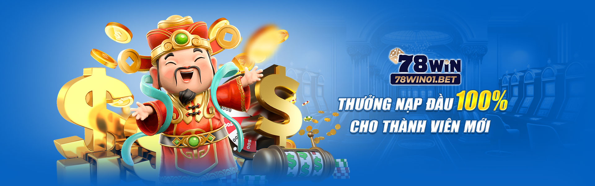 Thưởng nạp đầu 100% cho thành viên mới